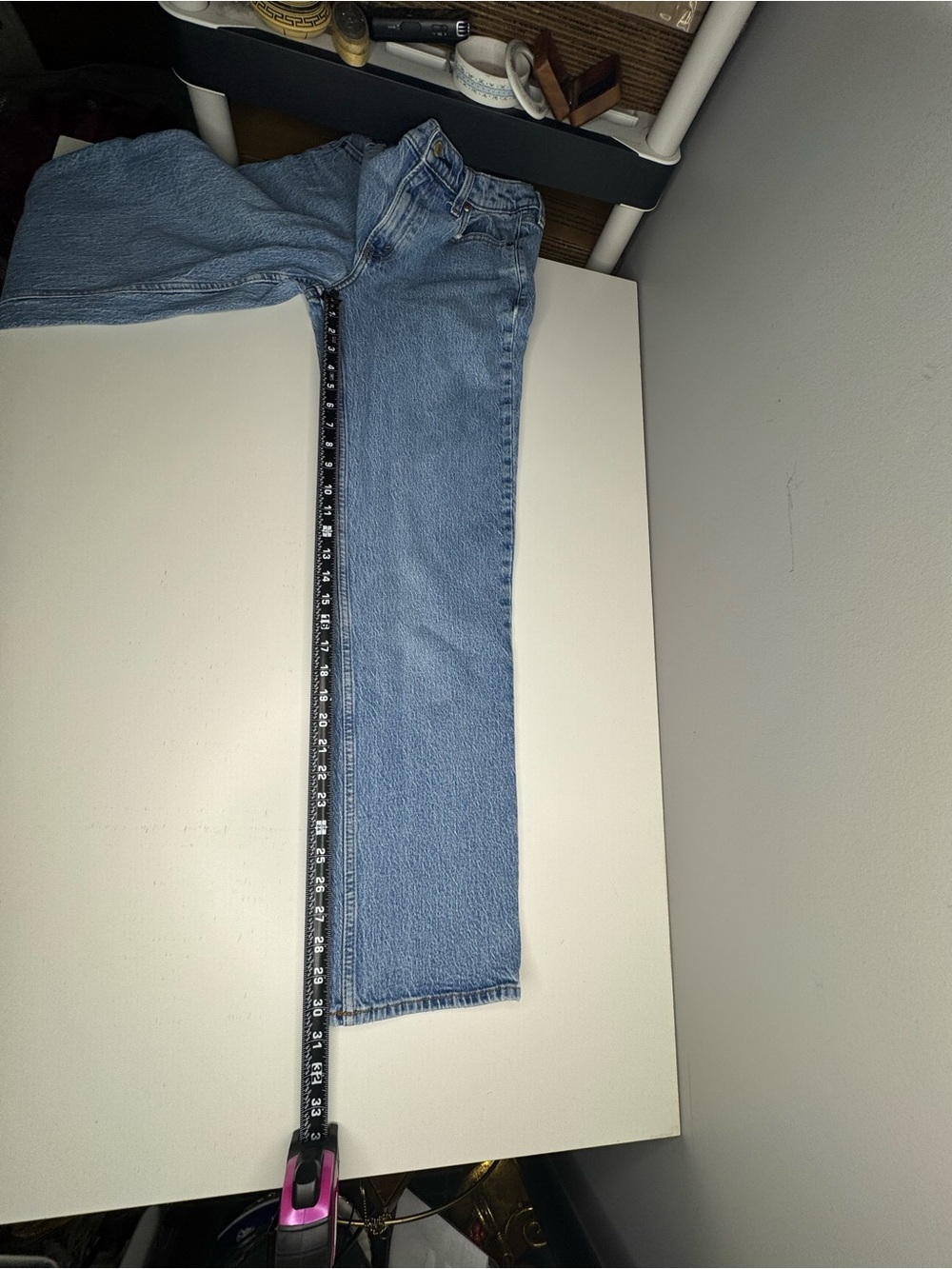 Abercrombie & Fitch ‘90s Straight Mid Rise Jeans Size 29/8L - Picture 8 of 12